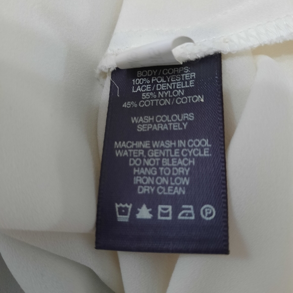 Kenneth Cole Reaction Sheer Blouse - Picture 8 of 8